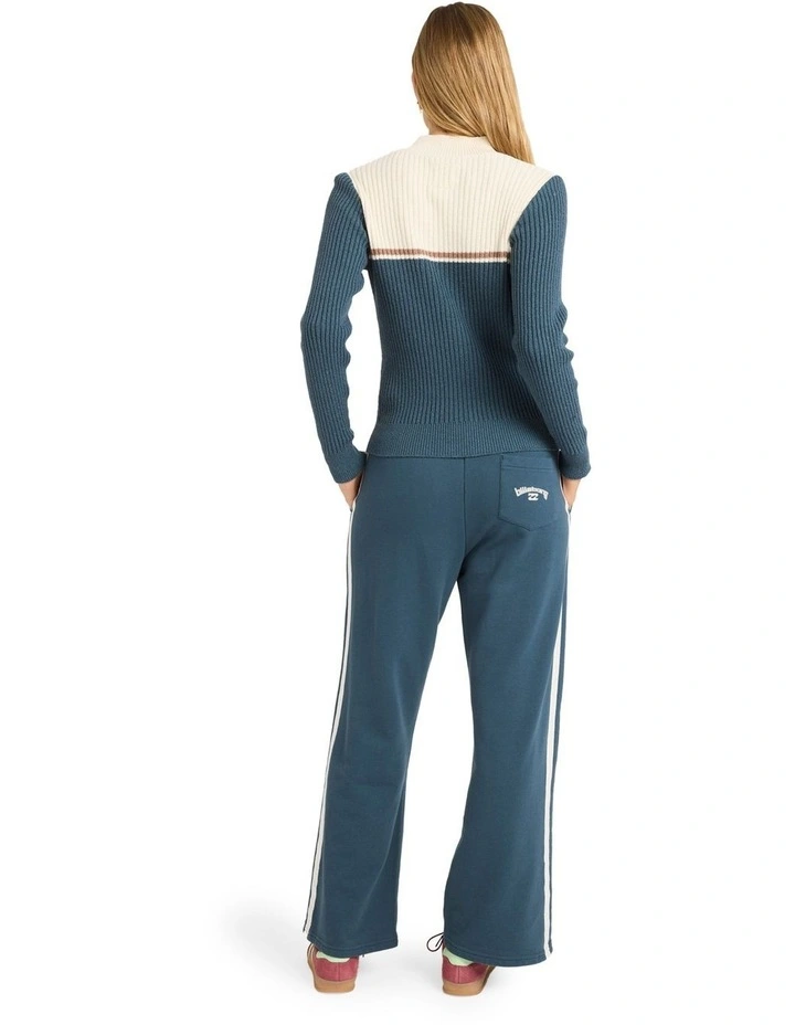 Real Since 73 Track Pants in Blue image 2