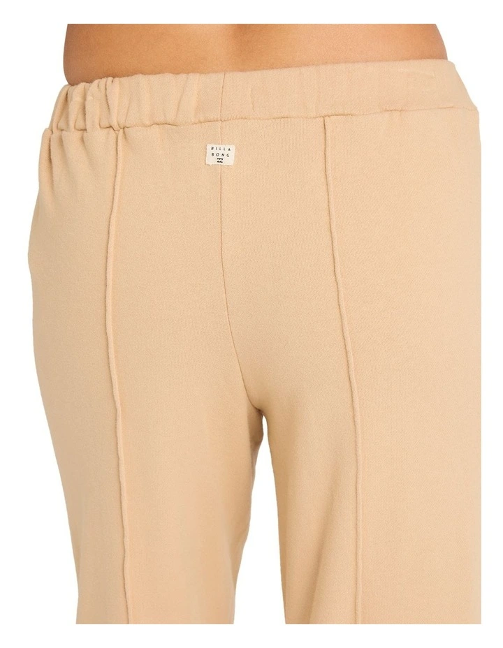 Off We Go Track Pants in Stone image 4