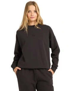 Wave Essentials Crew Neck in Black