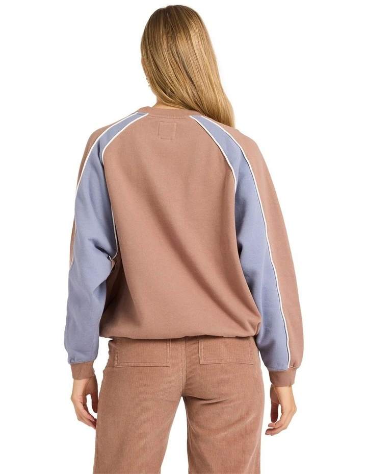 Cool Times Crew Neck in Brown image 2