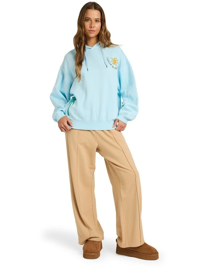 Sunset Rider Kendal Pullover Hoodie in Blue image 5