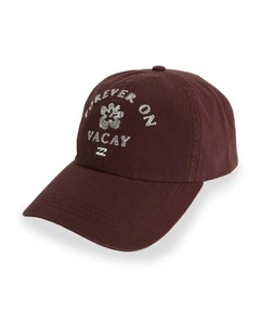 Forever On Vacay Cap in Espresso