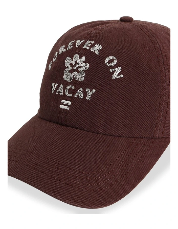 Forever On Vacay Cap in Espresso image 4