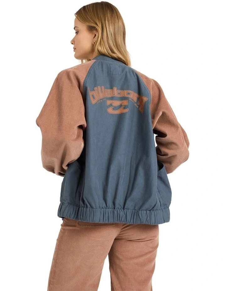 Og Real Bomber Jacket in Blue image 2