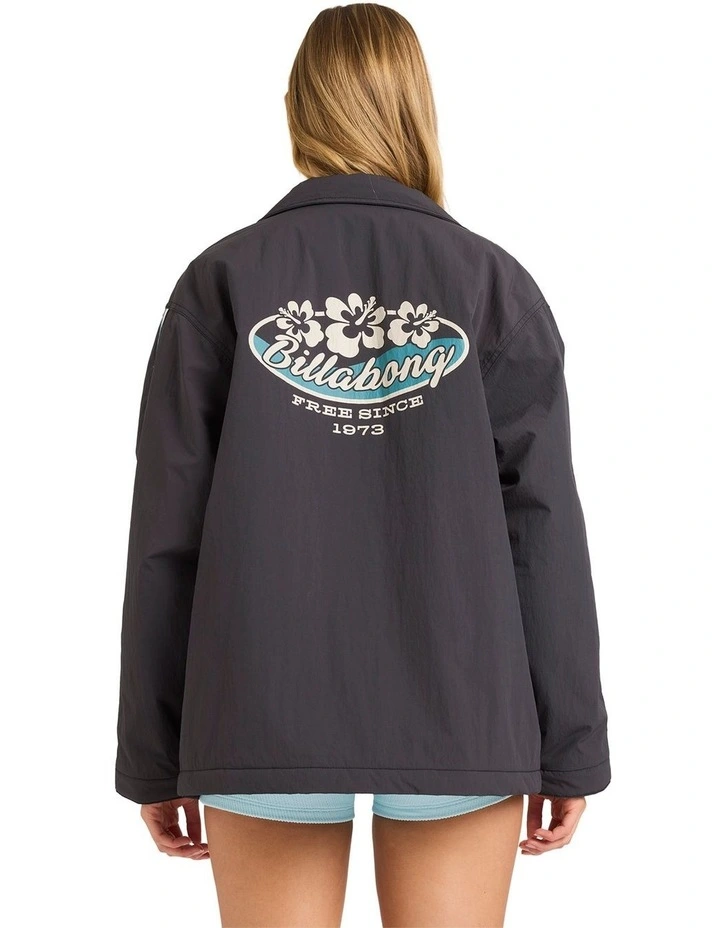 Classic Vibes Casual Jacket in Black Sands image 2