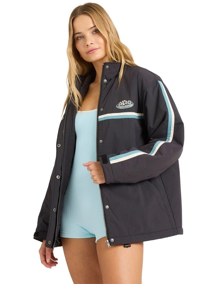 Classic Vibes Casual Jacket in Black Sands image 3