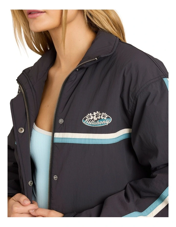 Classic Vibes Casual Jacket in Black Sands image 4