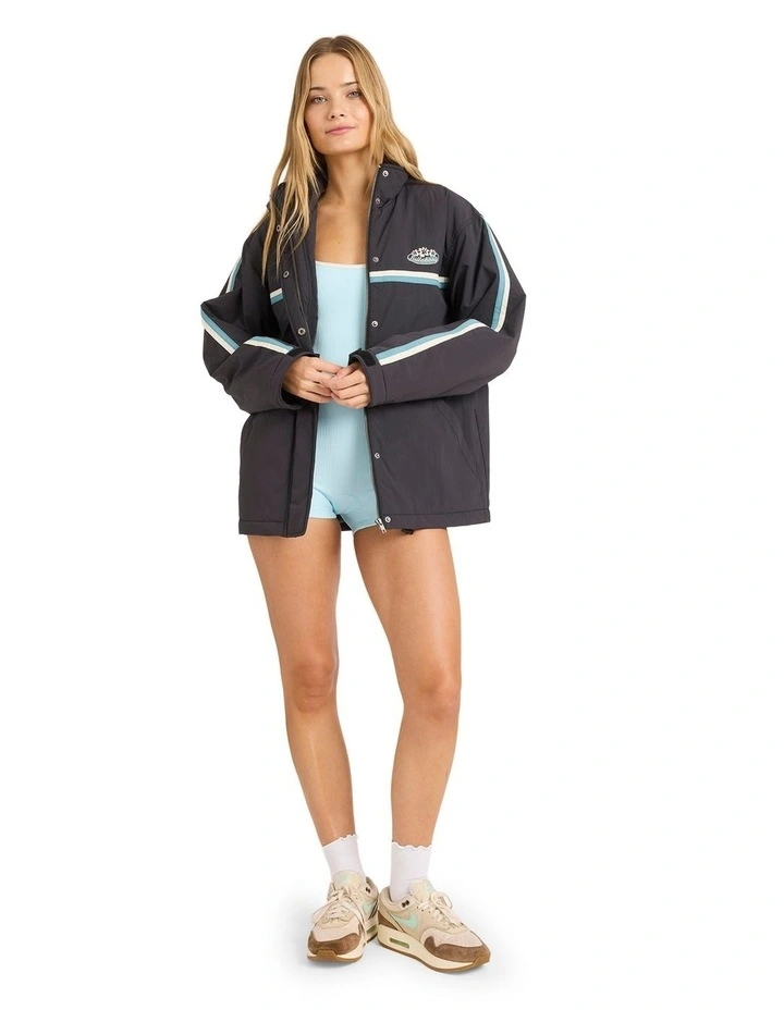 Classic Vibes Casual Jacket in Black Sands image 5