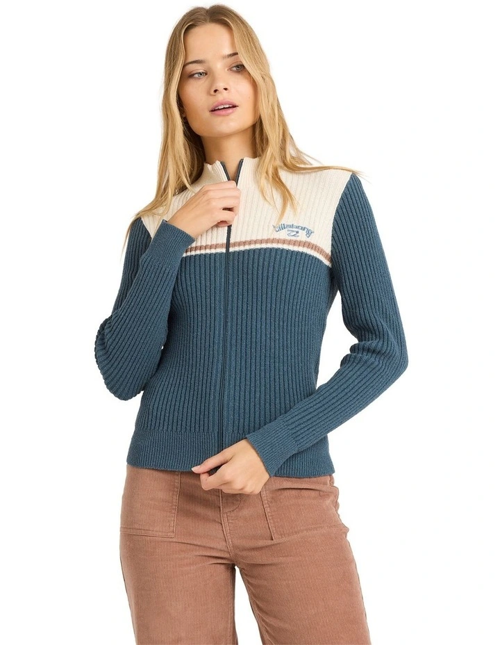 Real Since 73 Full Zip Jacket in Blue image 1