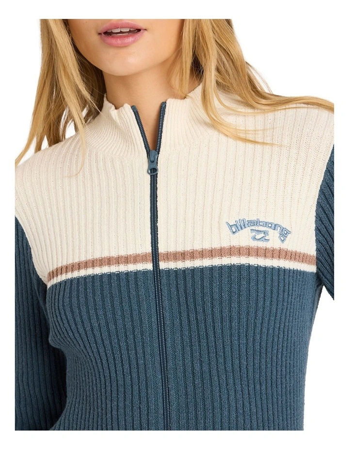 Real Since 73 Full Zip Jacket in Blue image 4