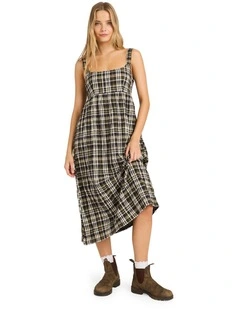 Wonders Midi Dress in Black