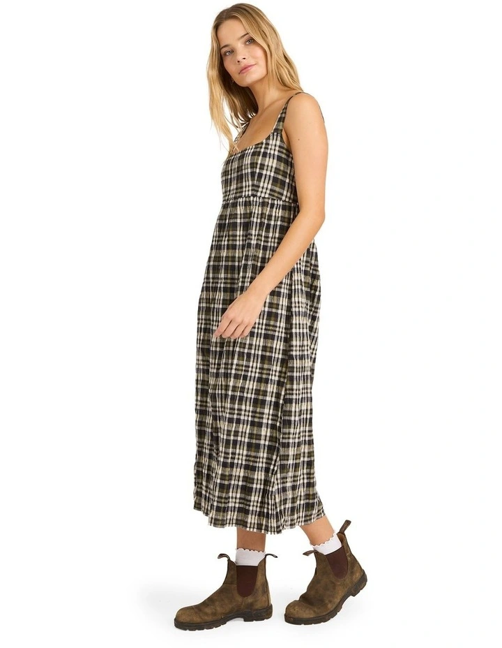 Wonders Midi Dress in Black image 3