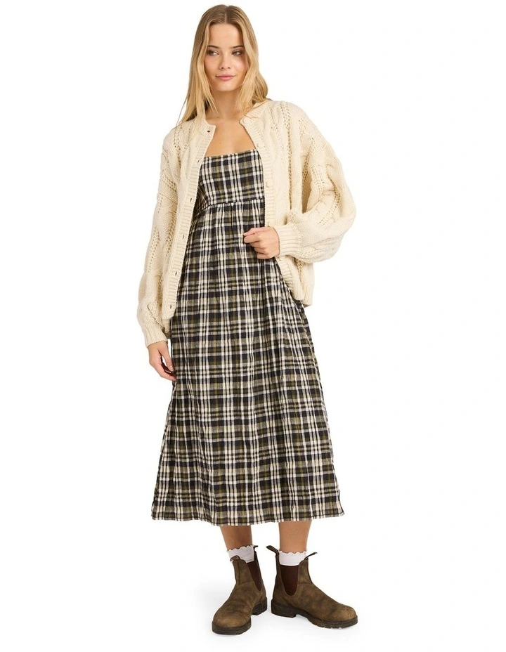 Wonders Midi Dress in Black image 5