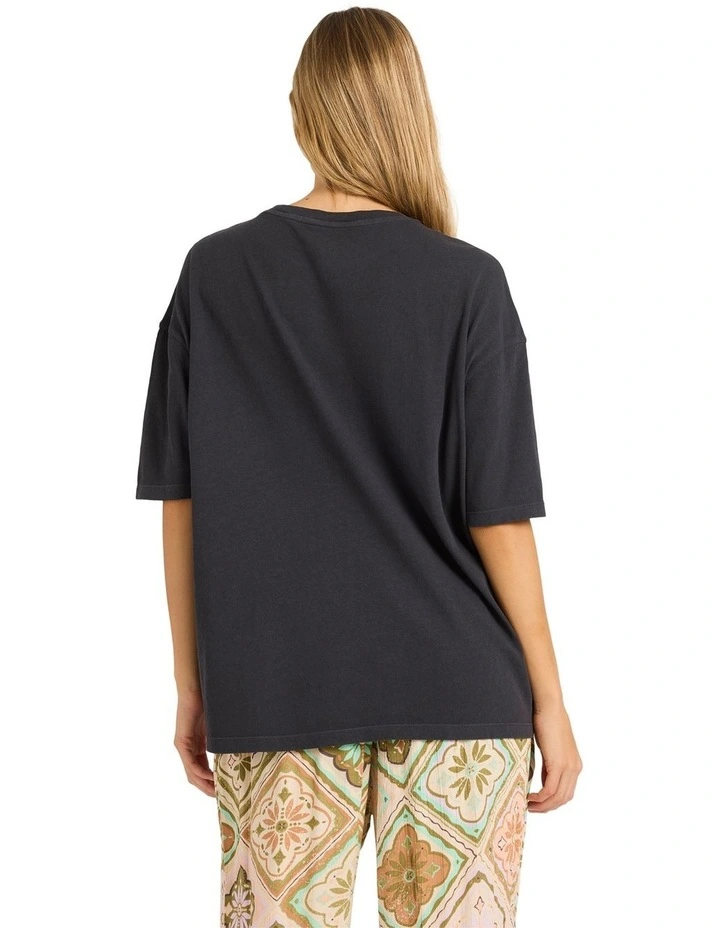 Feel It T-Shirt in Black Sands image 2