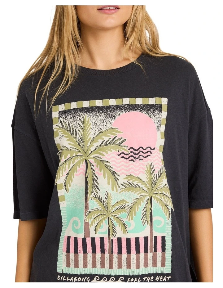 Feel It T-Shirt in Black Sands image 4