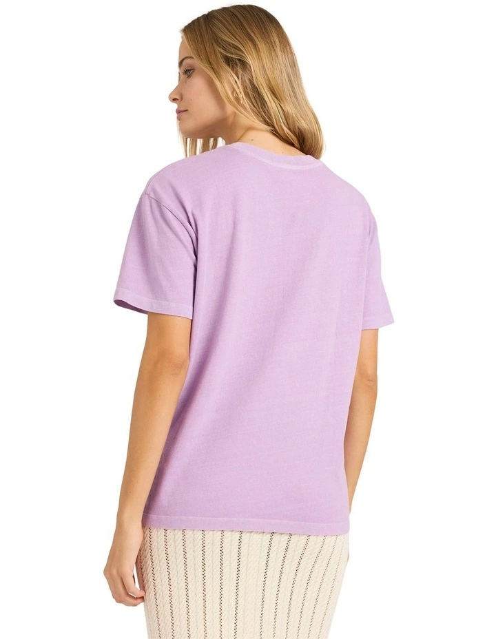 Reach High T-Shirt in Purple image 2