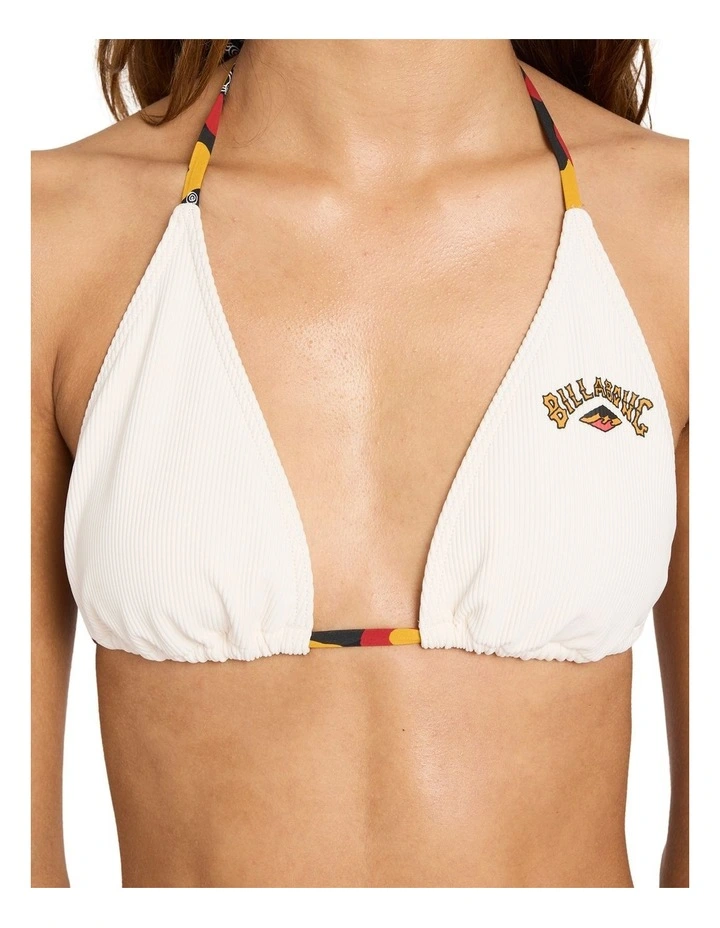 Otis Arch Remi Triangle Bikini Top in Salt Crystal image 4