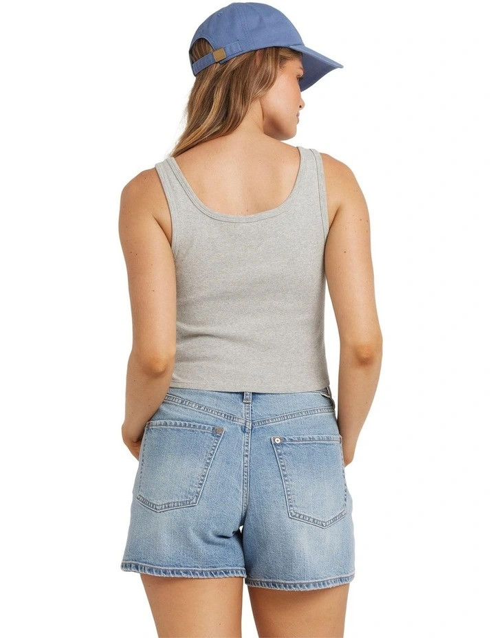 Goddess Knit Tank Top in Grey image 2