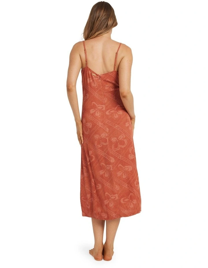 Soul Mate  Midi Dress in Orange image 2