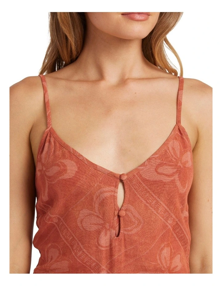Soul Mate  Midi Dress in Orange image 4
