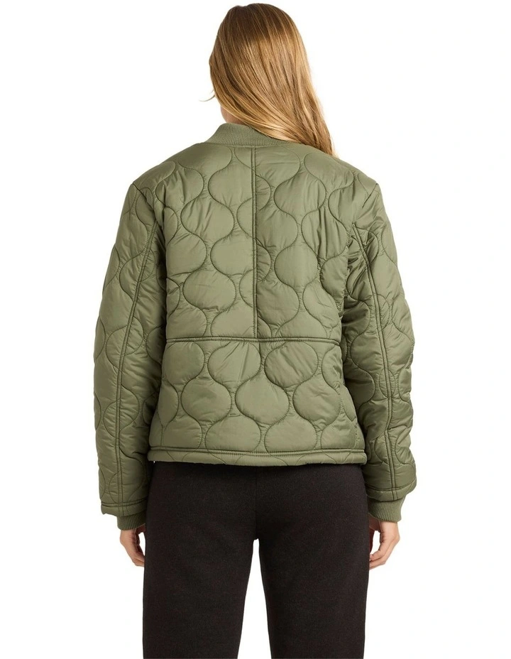 Cuesta Bomber Jacket in Green image 2