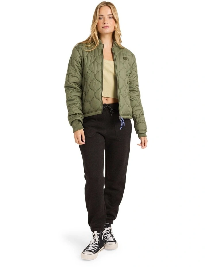Cuesta Bomber Jacket in Green image 5
