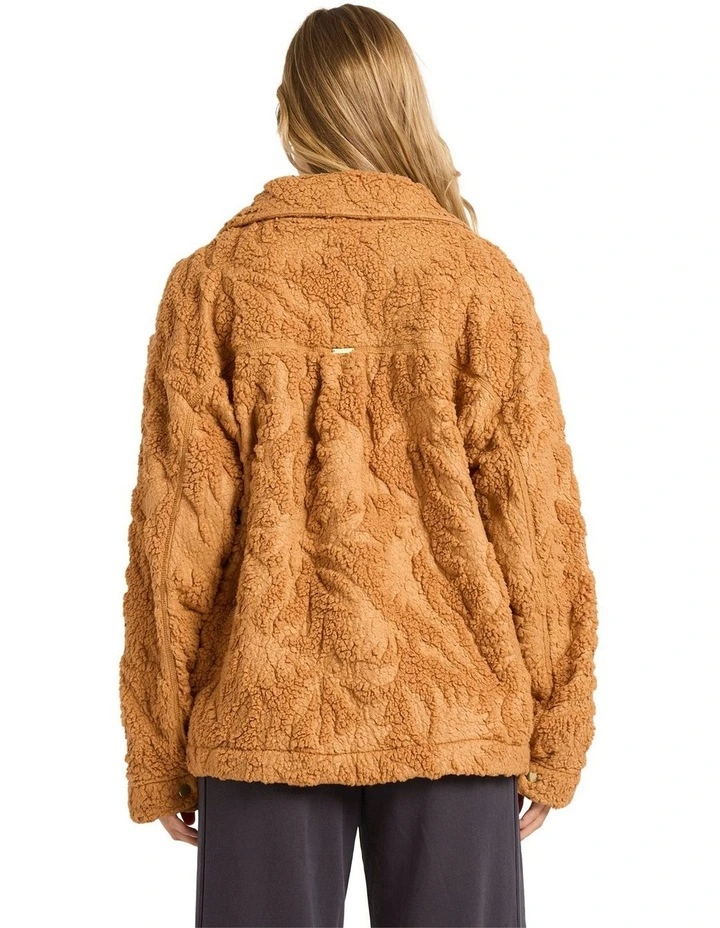 Sundown Sherpa Jacket in Brown image 2
