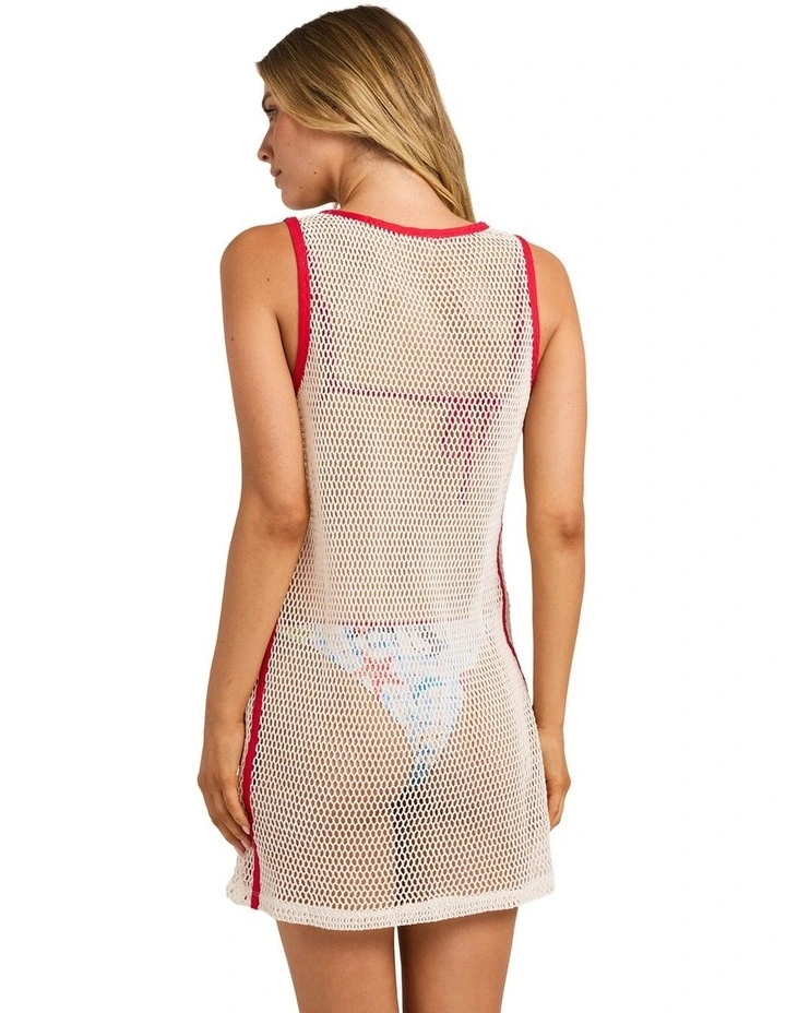 Lottie Hall You're A Star Mini Dress in White image 2