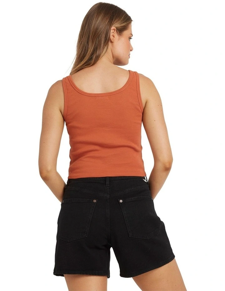 Goddess Knit Tank Top in Brown image 2