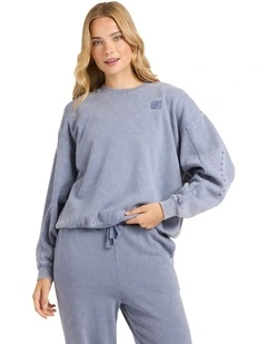 Saltwashed Kend Crew Neck In Blue