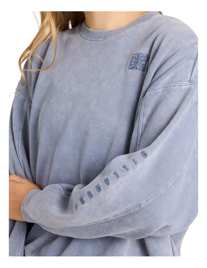 Saltwashed Kend Crew Neck In Blue image 4