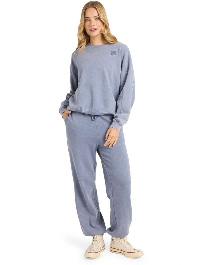 Saltwashed Kend Crew Neck In Blue image 5