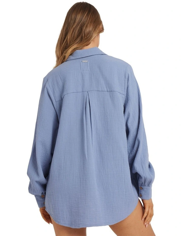 Swell Blouse in Blue image 2