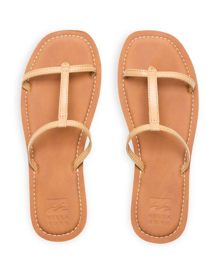 Isabella Strappy Sandals in Tan image 5