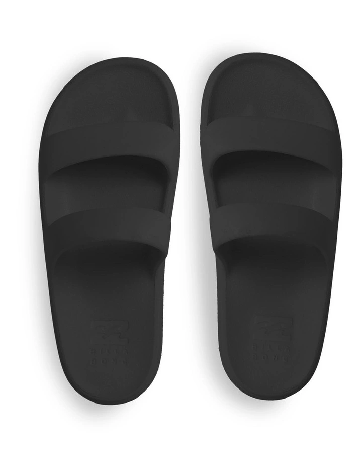 Malibu Recovery Sandals in Black image 5
