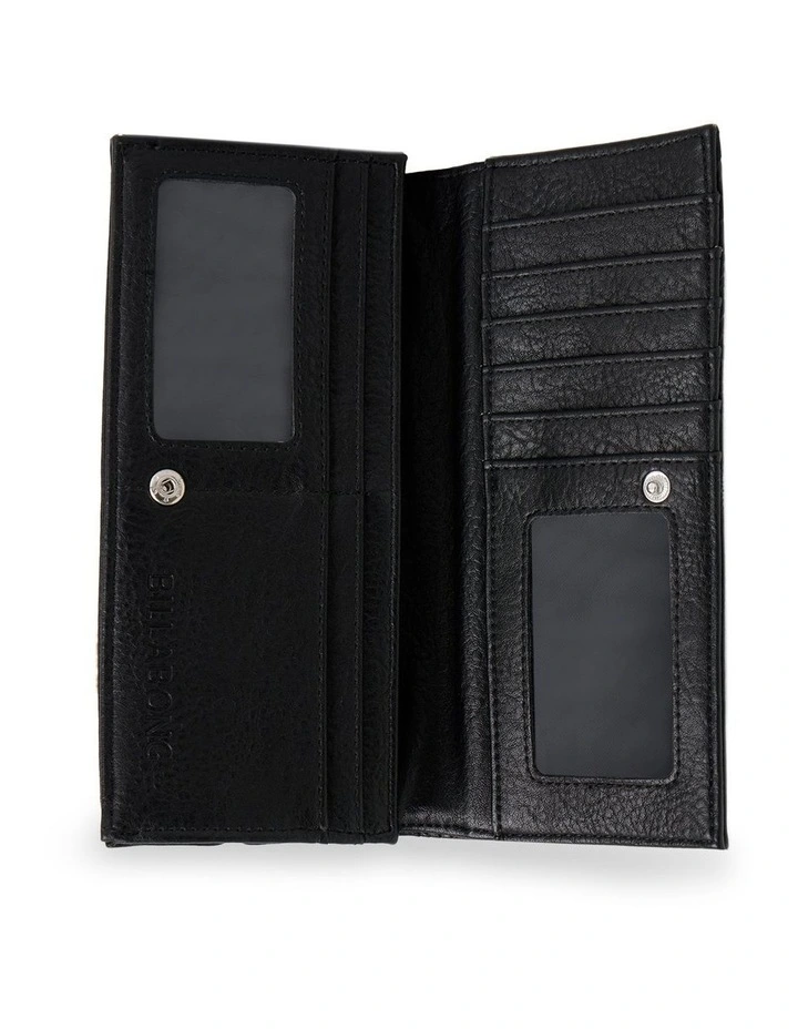 Tropical Rhapsody Bi Fold Wallet in Black image 4