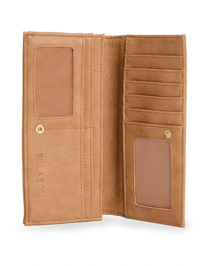 Tropical Rhapsody Bi Fold Wallet In Tan image 3