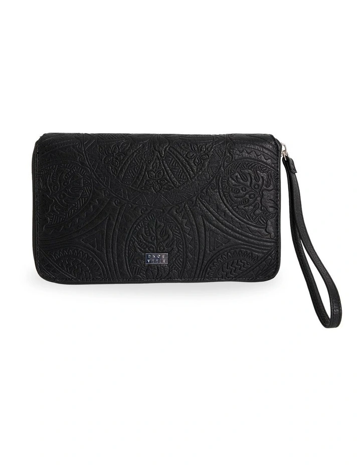 Tropical Rhapsody Wallet in Black image 1