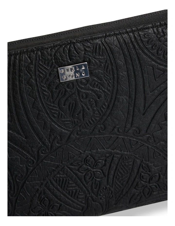 Tropical Rhapsody Wallet in Black image 3