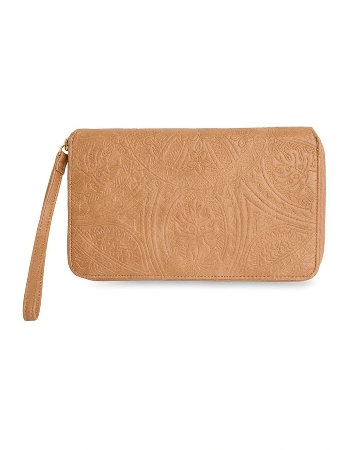 Tropical Rhapsody Wallet In Tan image 2