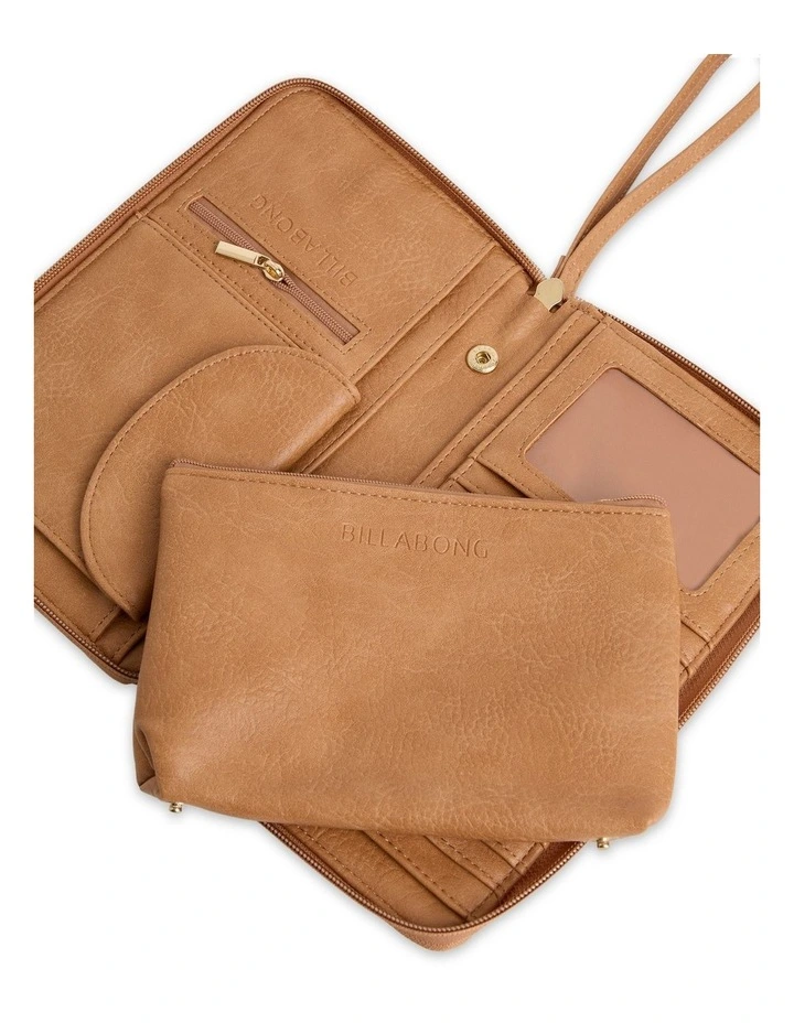 Tropical Rhapsody Wallet In Tan image 4