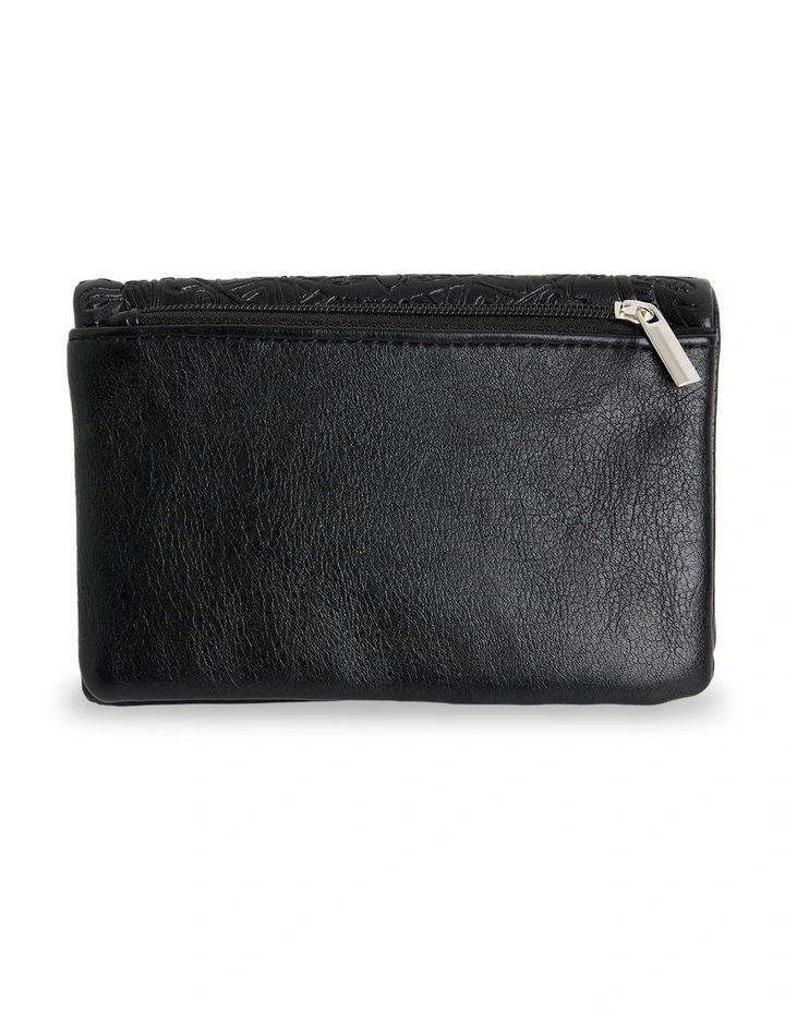 Tropical Rhapsody Bi Fold Wallet in Black image 2