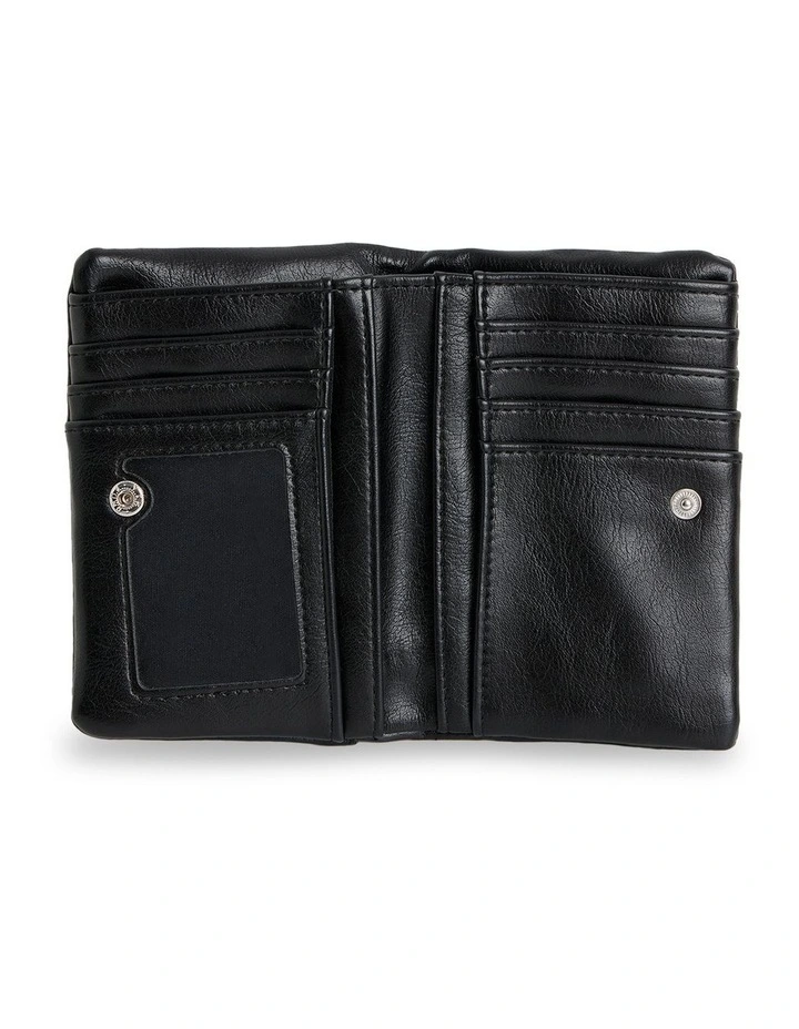 Tropical Rhapsody Bi Fold Wallet in Black image 4