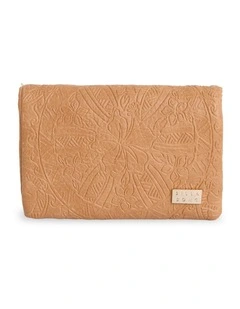 Tropical Rhapsody Bi Fold Wallet In Tan