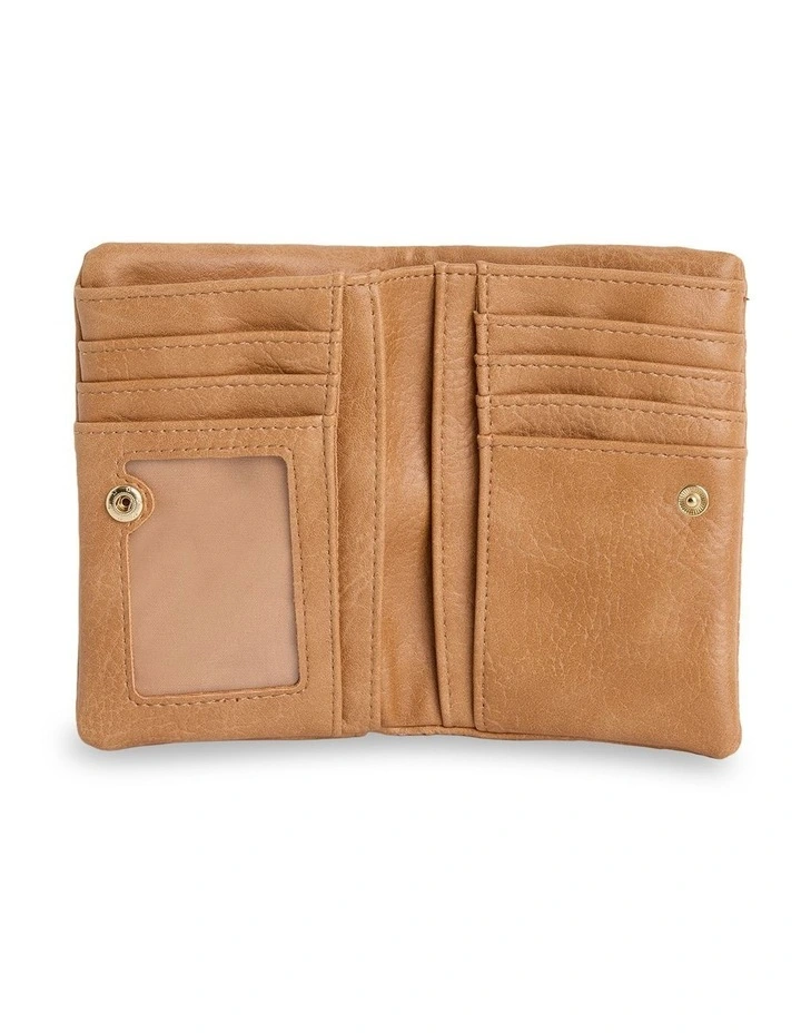 Tropical Rhapsody Bi Fold Wallet In Tan image 3