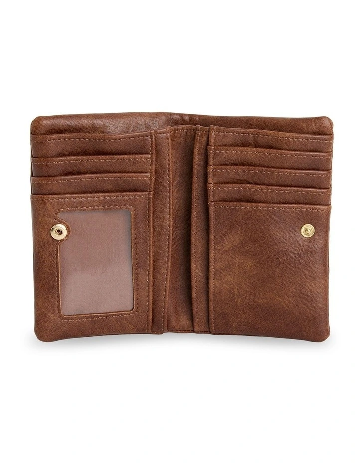 Omari Bloom Bi Fold Wallet In in Brownstone image 3