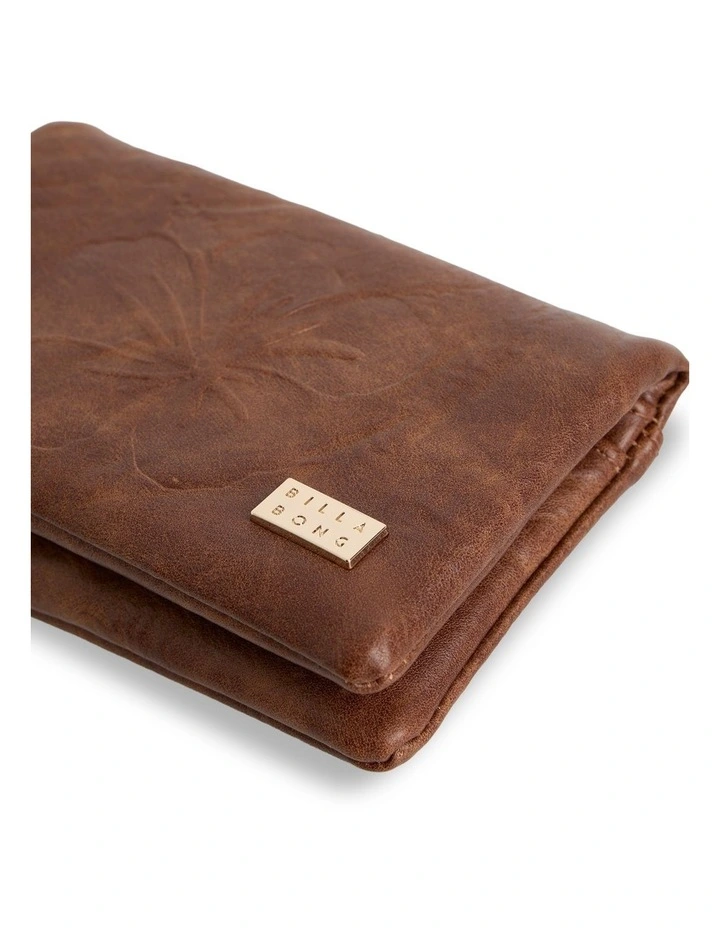 Omari Bloom Bi Fold Wallet In in Brownstone image 4