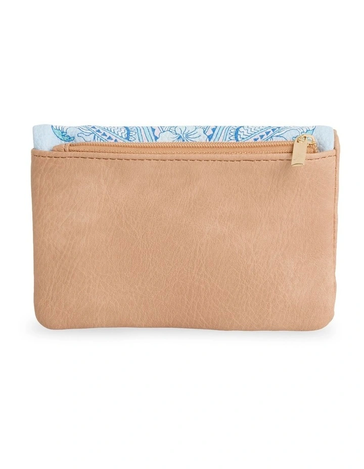 Tropical Rhapsody Bi Fold Wallet in Blue Horizon image 2