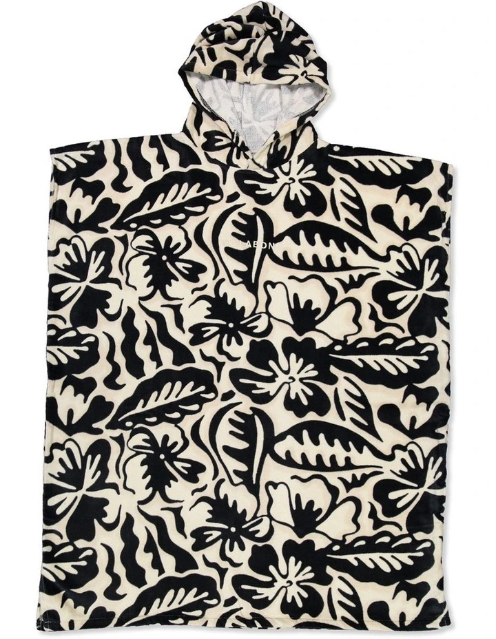 Wave Tribe Hooded Towel in Salt Crystal image 1