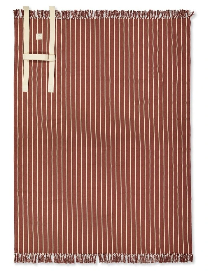 Long Weekend Beach Blanket In in Brownstone image 2